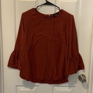 Burnt Orange Blouse